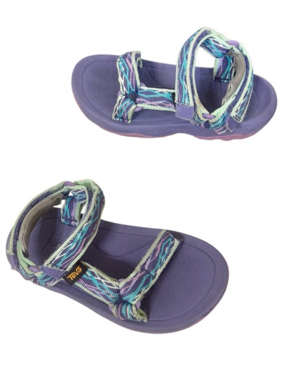 TEVA Hurricane XLT2  purple sandals girl’s shoes size 8 - Picture 14 of 17